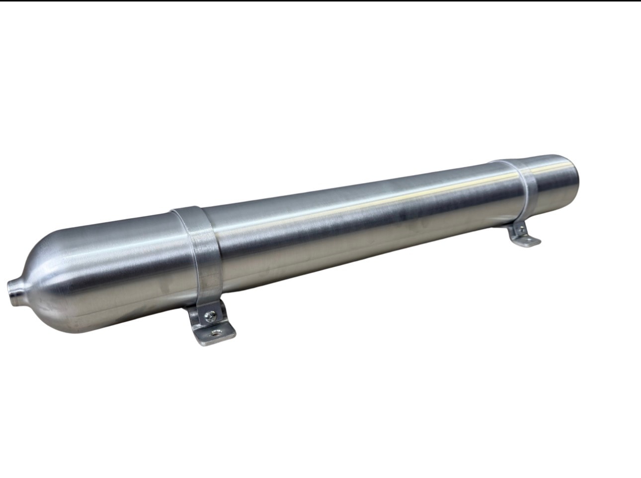 1.5 Gallon Seamless Brushed Slim Line Aluminium Tank
