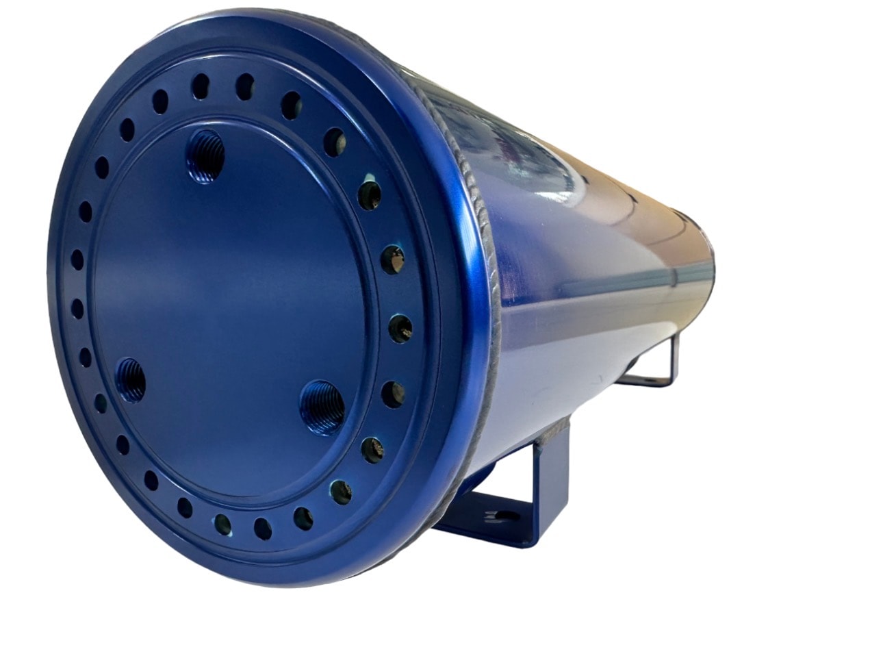 3 Gallon Polished Aluminium Tank additional view