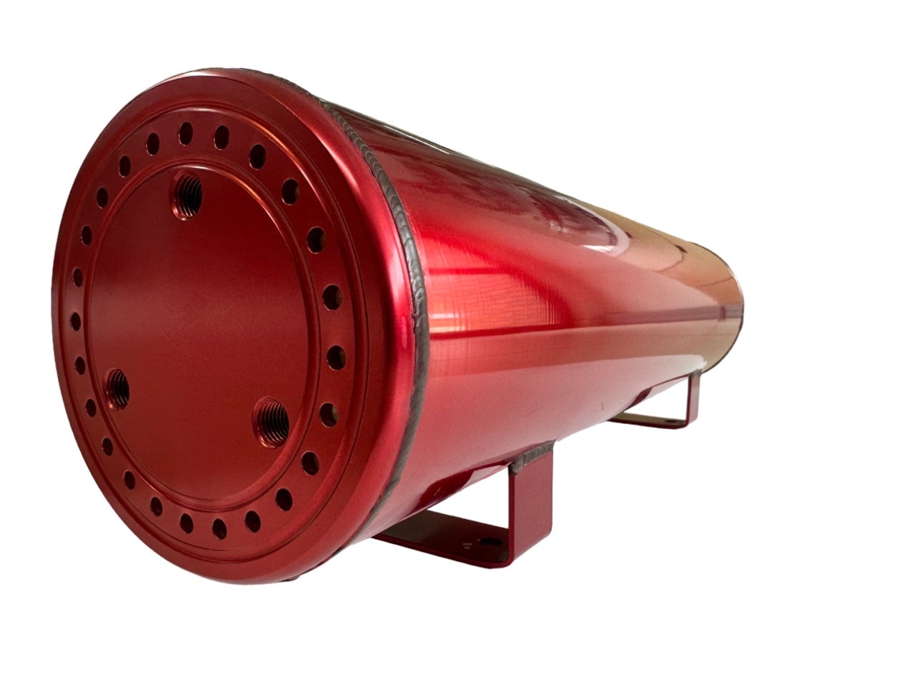 3 Gallon Polished Aluminium Tank additional view